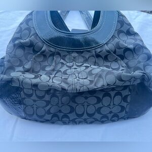 COACH Ergo Vintage - Black and Gray Shoulder Bag